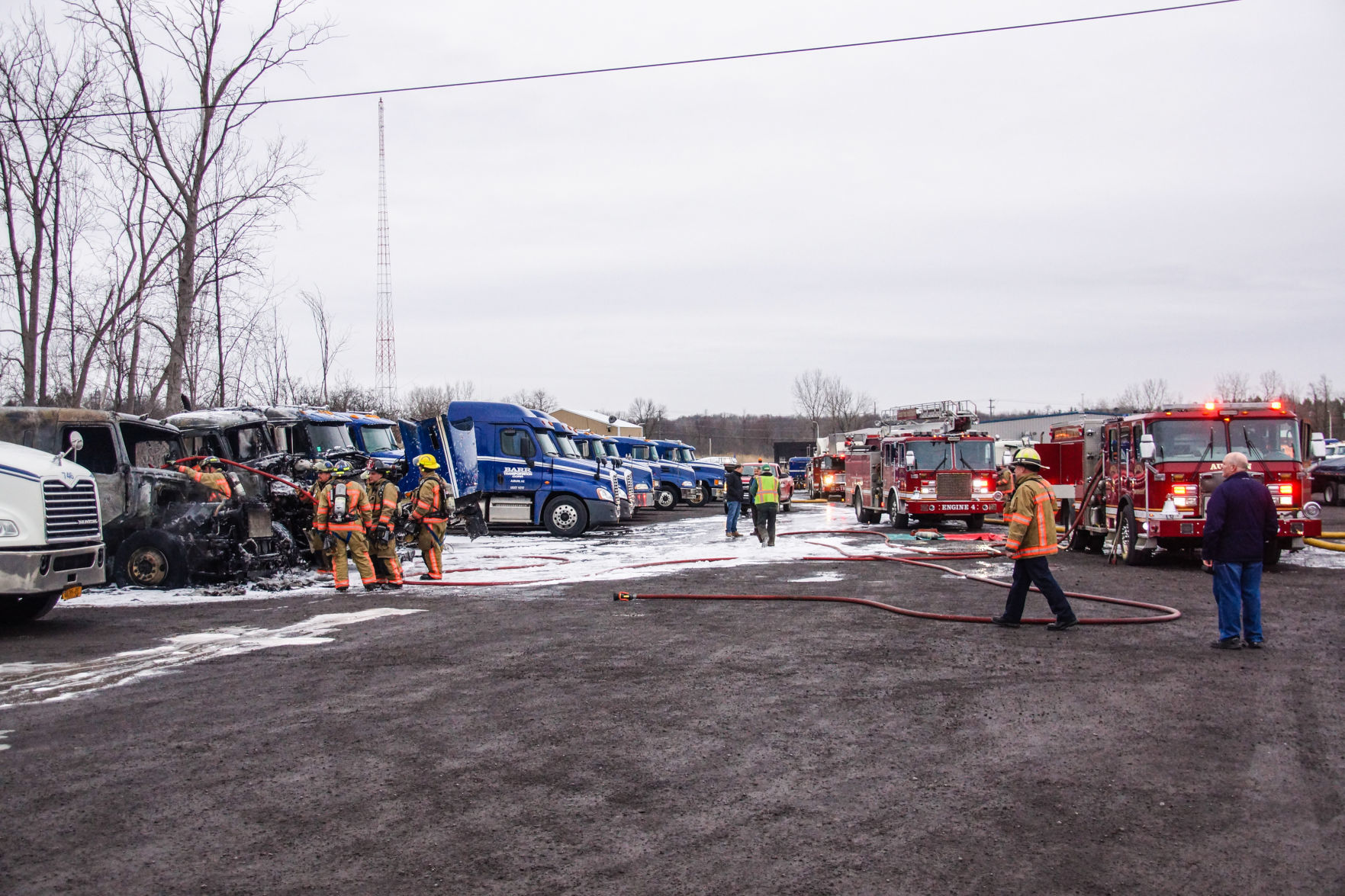 Barr Transportation Fire